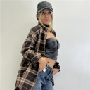 camicia a quadri comfy